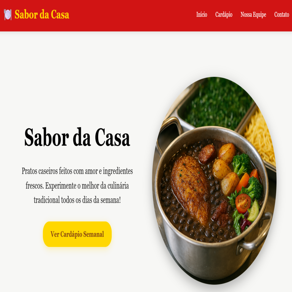 Web site restaurante